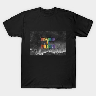 Disabled and Proud: Classic Pride T-Shirt